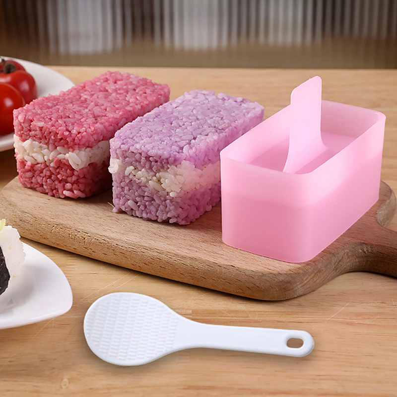 Sushi Making Kit - New【Rectangular Sushi Mold Musubi Making Kit