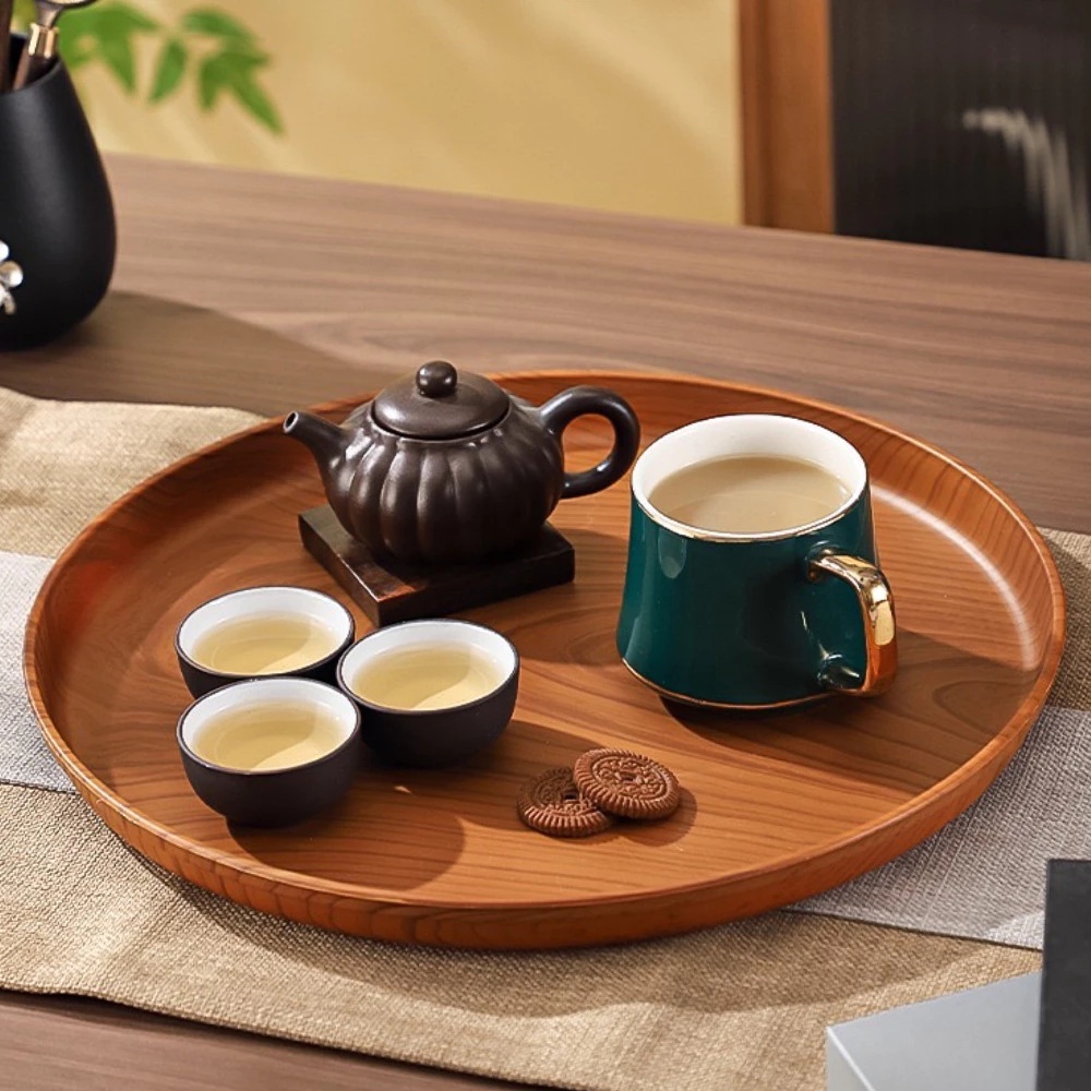 1PC Plastic Round Dessert Plat - Japanese Snacks 评论和价格