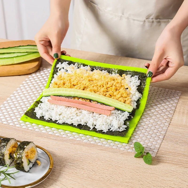 Silicone Hand Roll Sushi Rolli - Sushi Making Kit 评论和价格