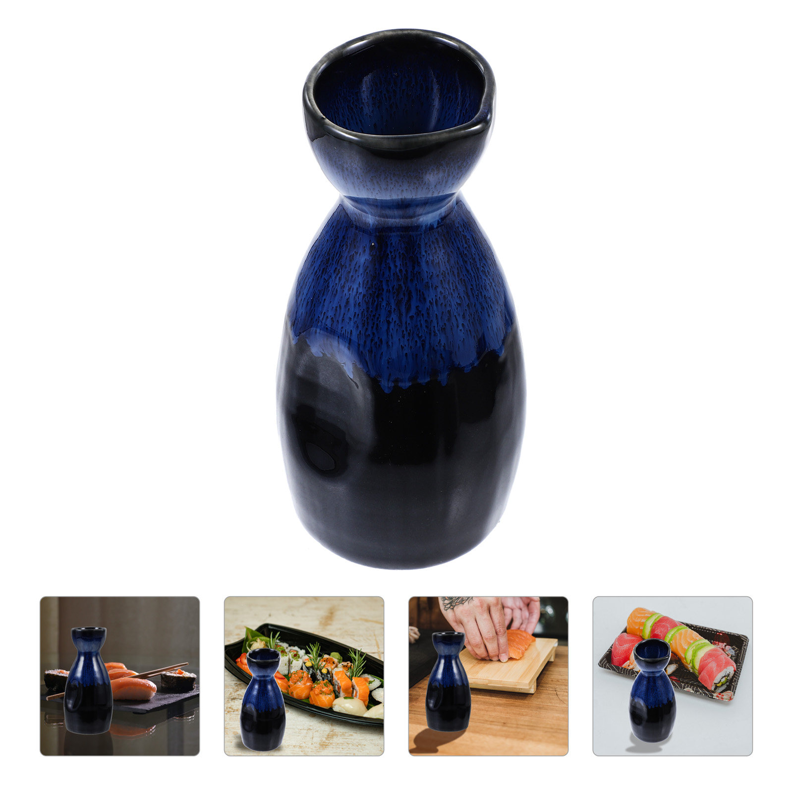 Ceramic Sake Bottle Japanese S - Japanese Tea 评论和价格
