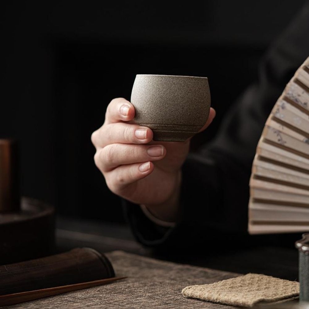 Kung Fu Tea Set Japanese Stone - Japanese Pottery 评论和价格