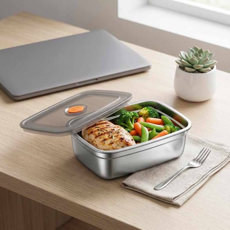 Stainless Steel Camping Lunch  - Bento Box 评论和价格