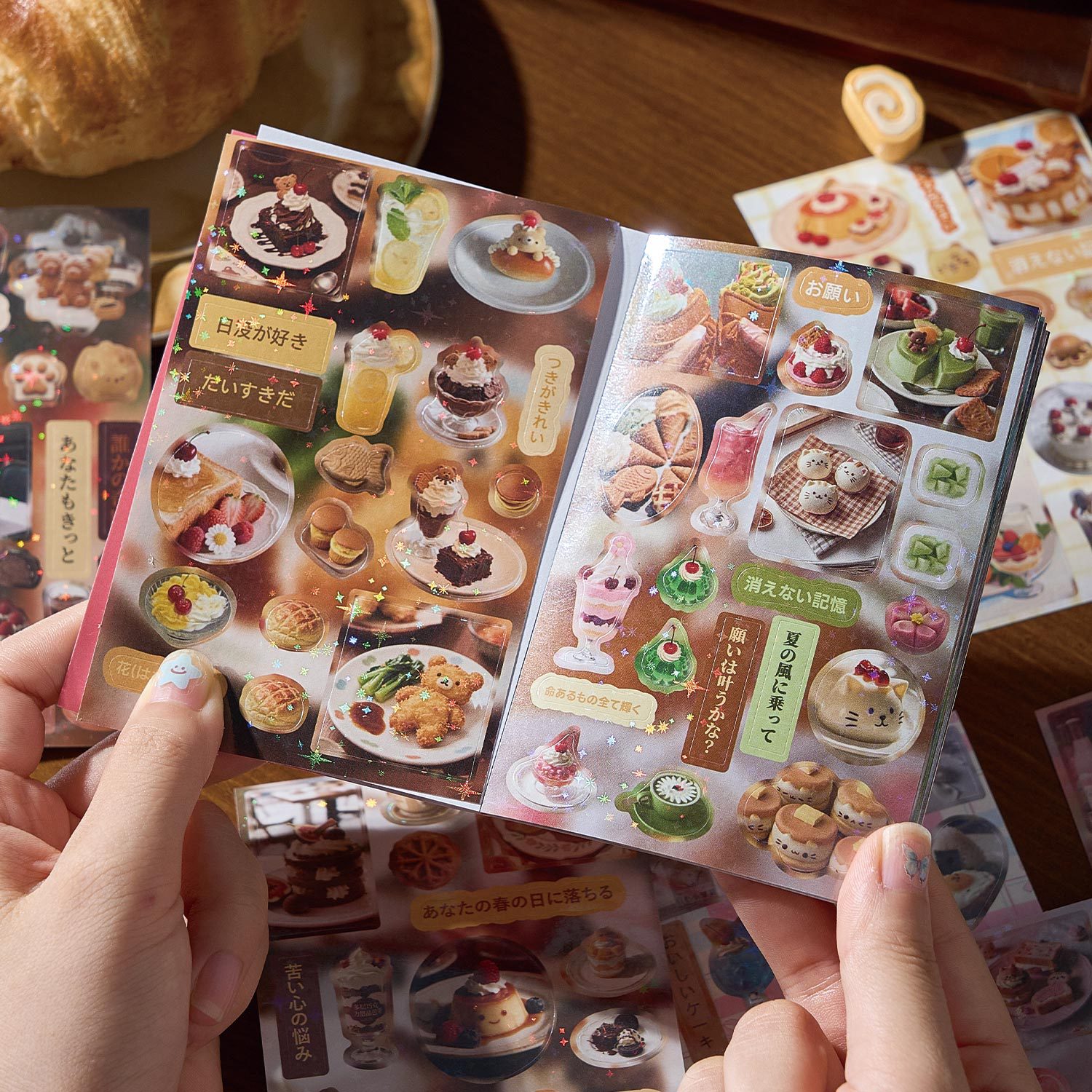 30-Sheet Vintage-Style Cut-Mem - Japanese Snacks 评论和价格
